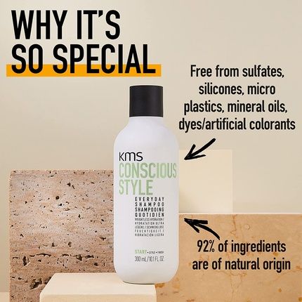 Kms Consciousstyle Everyday Shampoo For All Hair Types 300Ml