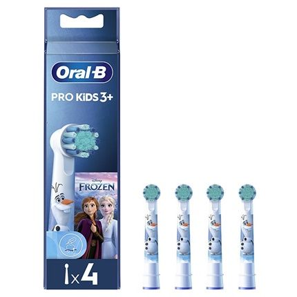 Oral-B Toothbrush Replacement Eb10 4 Frozen Ii Heads
