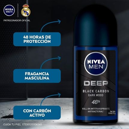 Men Deep Deodorant Roll-On 50Ml - Image 3