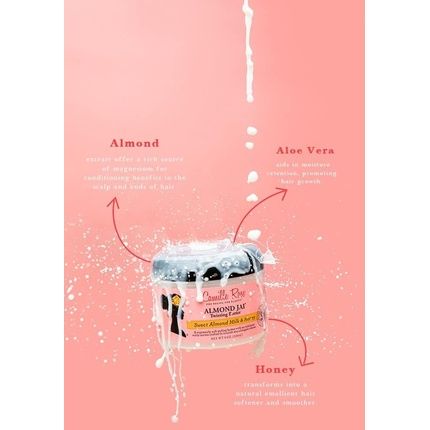 Camille Rose Naturals Almond Jai Twisting Butter 8Oz - Image 3