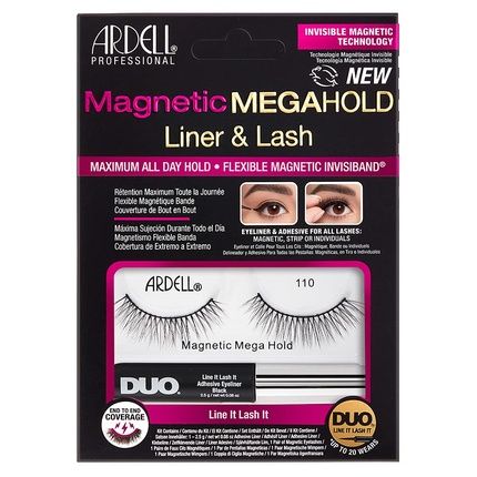 Ardell Magnetic Megahold Liquid Liner & Lash 110