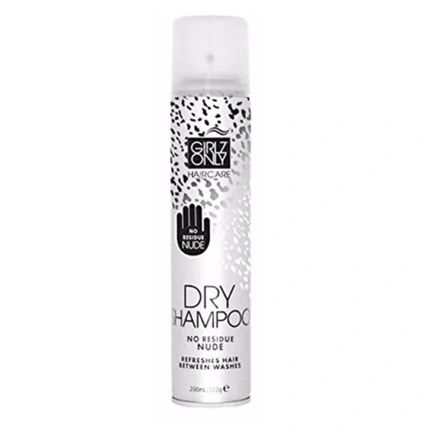 Girlz Only Haircare Dry Shampoo Nude No Residue Lightly Transparent 200G