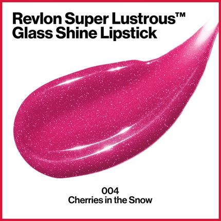 Revlon Super Lustrous Glass Shine Lipstick Cherries In The Snow 0.11 Oz (3.1 G) - Image 3
