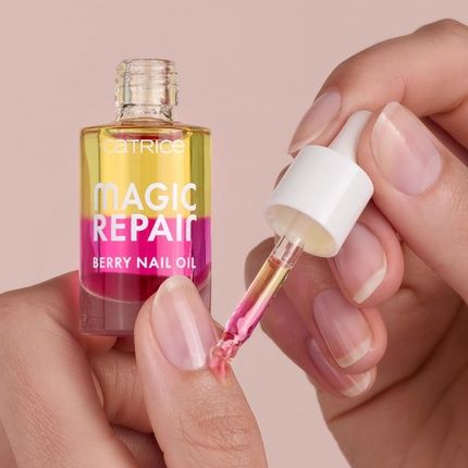 Catrice Magic Repair Berry Nail Oil Multicolor Nourishing Repairing Translucent Acetone-Free Vegan Paraben-Free 8Ml - Image 3