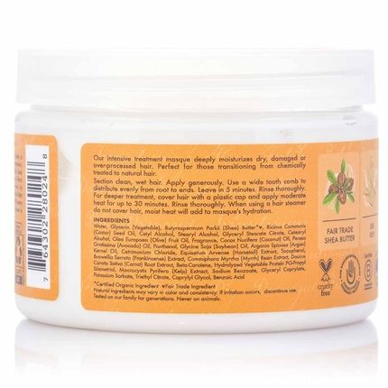 Shea Moisture Raw Shea Butter Deep Treatment Masque 12Oz 355Ml - Image 3