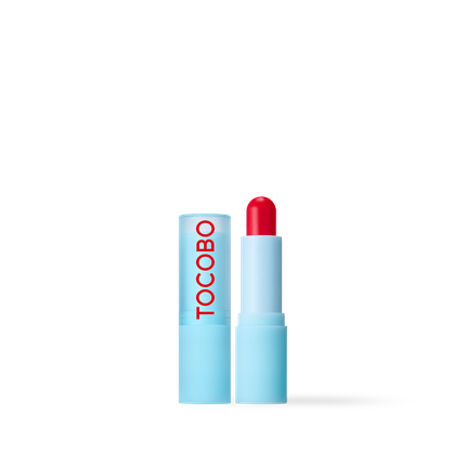 Tocobo Glass Tinted Lip Balm 011 Flush Cherry A Moisturizing Lip Balm With A Cherry Tint