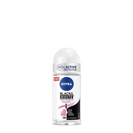 Nivea Black & White Invisible Original Rollon 72H 50Ml