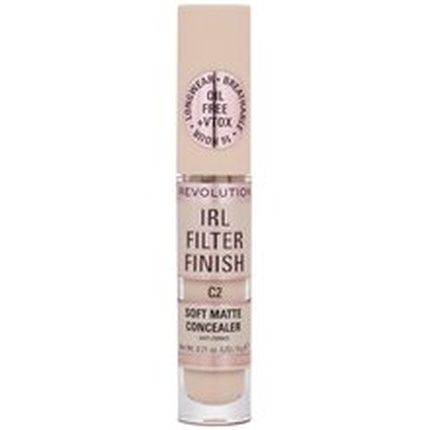 Makeup Revolution Irl Filter Finish Soft Matte Concealer Longlasting And Fully Covering Concealer 6 G C2