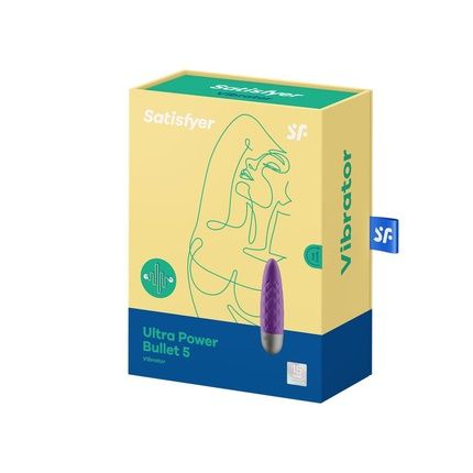 Satisfyer Ultra Power Bullet 5 Vibrador Violet 1Un Purple