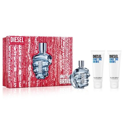 Diesel Only The Brave Eau De Toilette & Fragrance Gift Set For Men