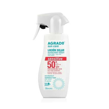 Agrado Sensitive Sunscreen Spf 50+ Waterproof 250Ml