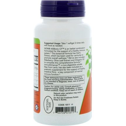 Now Foods Allibiotic Cf 60 Softgels