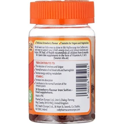 Haliborange Iron + Vitamin C Softies 30S - Image 3