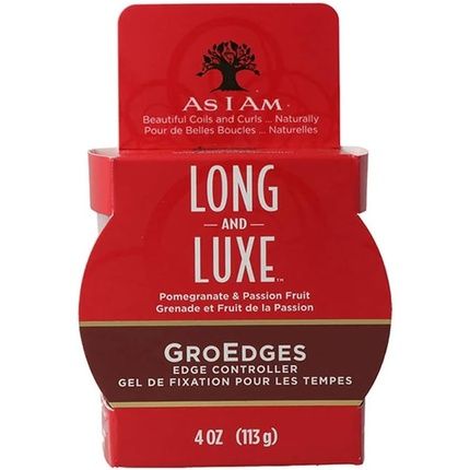 As I Am Long And Luxe Gro Edges 113G/4Oz