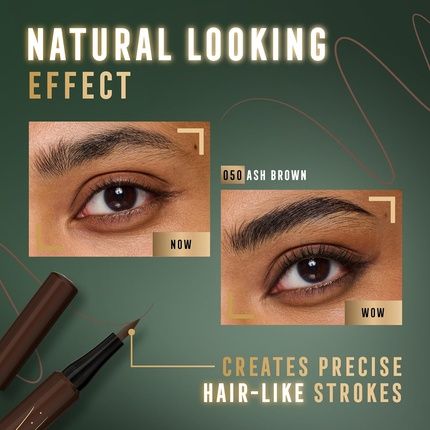 Max Factor Masterpiece Micro Marker 020 Taupe Precise Eyebrow Pen - Image 3