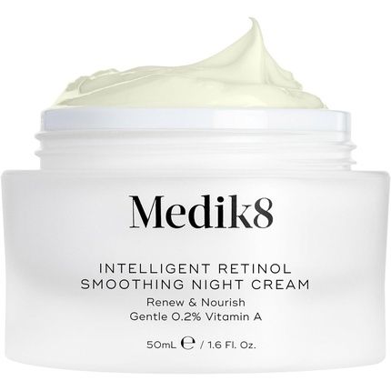 Medik8 Intelligent Retinol Smoothing Night Cream With Renew And Nourish Vitamin A 50Ml