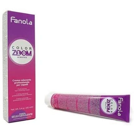 Fanola Color Zoom 8.0 Light Blonde Hair Colouring Cream 100 Ml