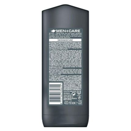 Dove Men+Care Body & Face Wash Active+Fresh 13.5 Fl Oz
