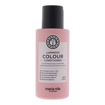 Maria Nila Luminous Colour Conditioner 100Ml Brightening And Strengthening Conditioner For Colored Hair Without Sulfates And Parabens - Image 4