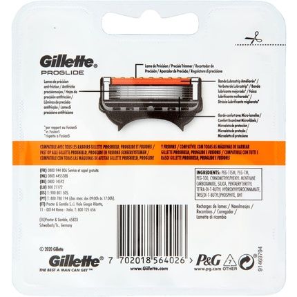 Gillette Proglide Men'S Razor Blades With 4 Blades - Image 3