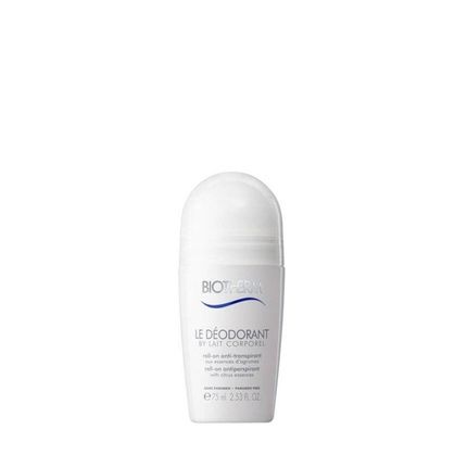 Biotherm Lait Corporel Rollon Antiperspirant 75Ml 48H Protection Parabenfree