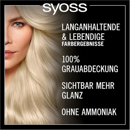 Syoss Oleo Intense Oil Colouration 10-50 Light Ash Blonde Level 3 - Image 3