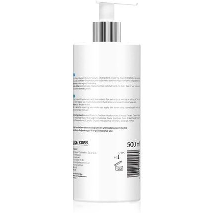 Apis Professional Smoothing Hydrogel Tonic With Hyaluronic Acid 500Ml - Image 3