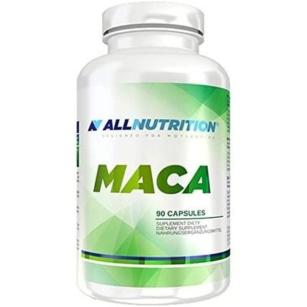 Allnutrition Adaptogens لتحسين المناعة والتوازن، عنصر التغذية اليومي، المكملات الصحية، دعم التدريب، الفيتامينات والمعادن، 90 كبسولة ماكا