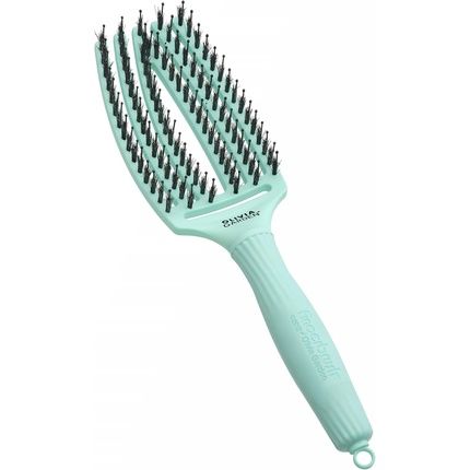 Olivia Garden Fingerbrush Care Iconic Medium Mint Detangling Hairbrush