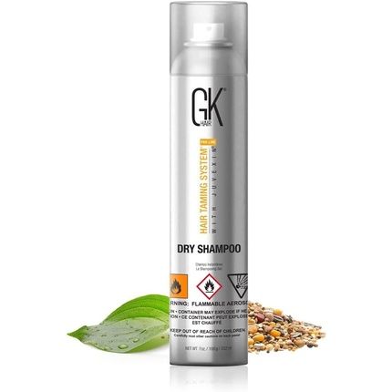 Gk Hair Waterless Overnight Dry Shampoo Hair Taming System No Residue Spray 7 Fl Oz 332Ml For Fine Oily All Hair Types Removes Flaking Dandruff Excess Oil Sulfate Paraben Free Women And Men