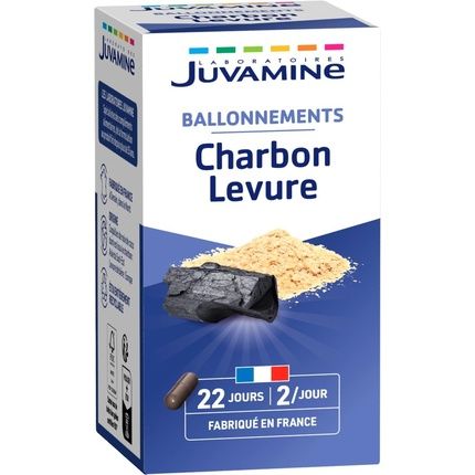 Juvamine Digestion Charcoal Yeast For Intestinal Gas Relief