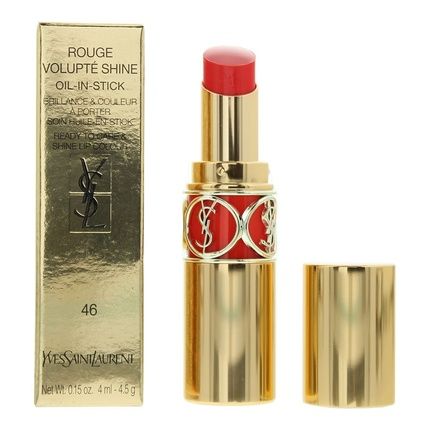 Yves Saint Laurent Volupte Oil Stick 46 Orange Perfecto Lip Colour 45G For Women