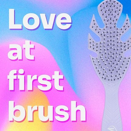 Wet Brush Go Green Detangling Brush Unisex 1 Piece Lavender - Image 3