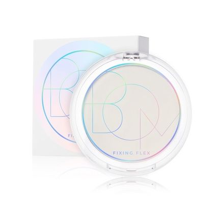 Bom Fixing Flex Powder Pact Translucent Pressed Makeup Setting Powder 75G