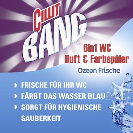 Cillit Bang Blue Wave Toilet Flusher Ocean Freshness - Image 3