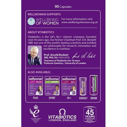 Vitabiotics Wellwoman Original 90 Capsules - Image 3