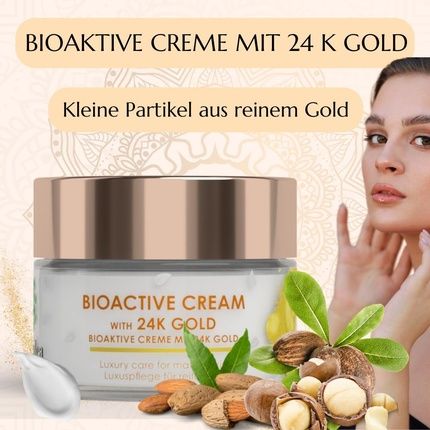 Green Idea Face Cream With 24K Gold Anti-Wrinkle For Mature Skin - Image 3