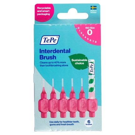 Tepe Interdental Brush Pink 0.4 - Effective Oral Care