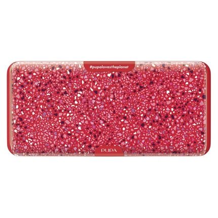 Pupa Palette L Stoneland - Red 004 By Pupa
