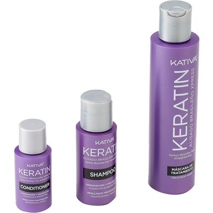 Kativa Keratin Straightening Brazilian Express Kit 150Ml