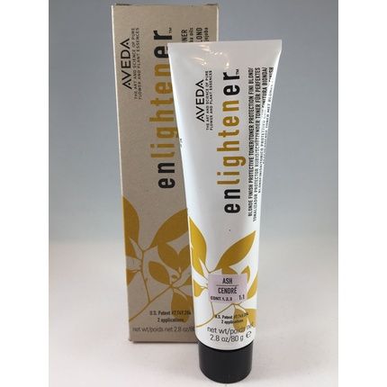 Aveda Enlightener Ash Blonde Finish Protective Toner Natural Hair Color Creme