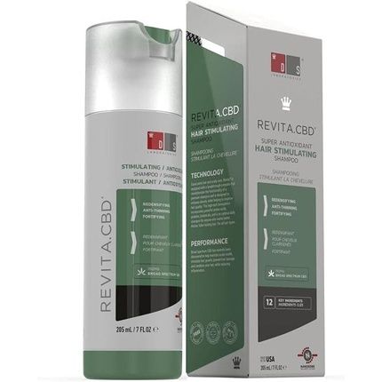 Ds Revita Cbd Hair Stimulating Shampoo 205Ml