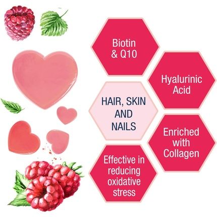 Weider Beauty Gummies Nourish Hair, Nails, And Skin - Anti-Aging Formula - Image 3