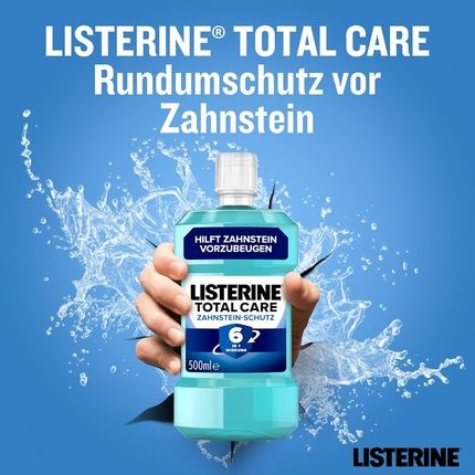 Listerine Total Care Tartar Protection Mouthwash 500Ml - Image 3