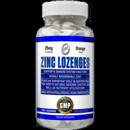 Hi Tech Zinc Lozenges 25Mg Orange Flavor Immunity Support 100 Tablets - Image 3