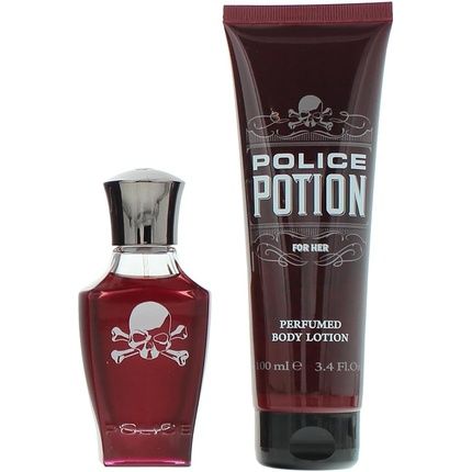 Police Potion For Her Gift Set Eau De Parfum 30Ml Body Lotion 100Ml - Image 3