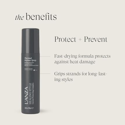 L'Anza Healing Style Thermal Defense Spray With Strong Hold Effect - Image 3