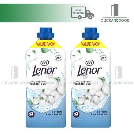 Lenor Liquid Fabric Conditioner Cotton Clean & Fresh 43 Washes 1419L