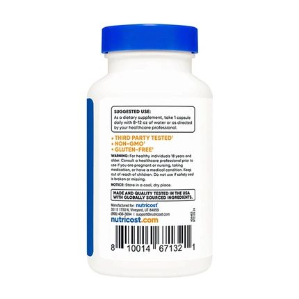 Nutricost Lserine Supplement 120 Capsules - Image 3