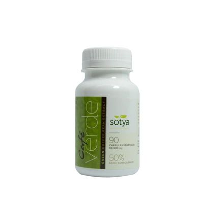 Sotya Green Coffee 600 Mg 90 Capsules Dietary Supplement For Weight Management
